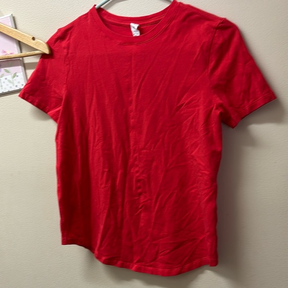 lululemon athletica Tops - Lululemon love red t shirt 2